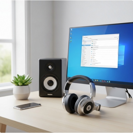 오디오 드라이버 재설치 초간단 해결법