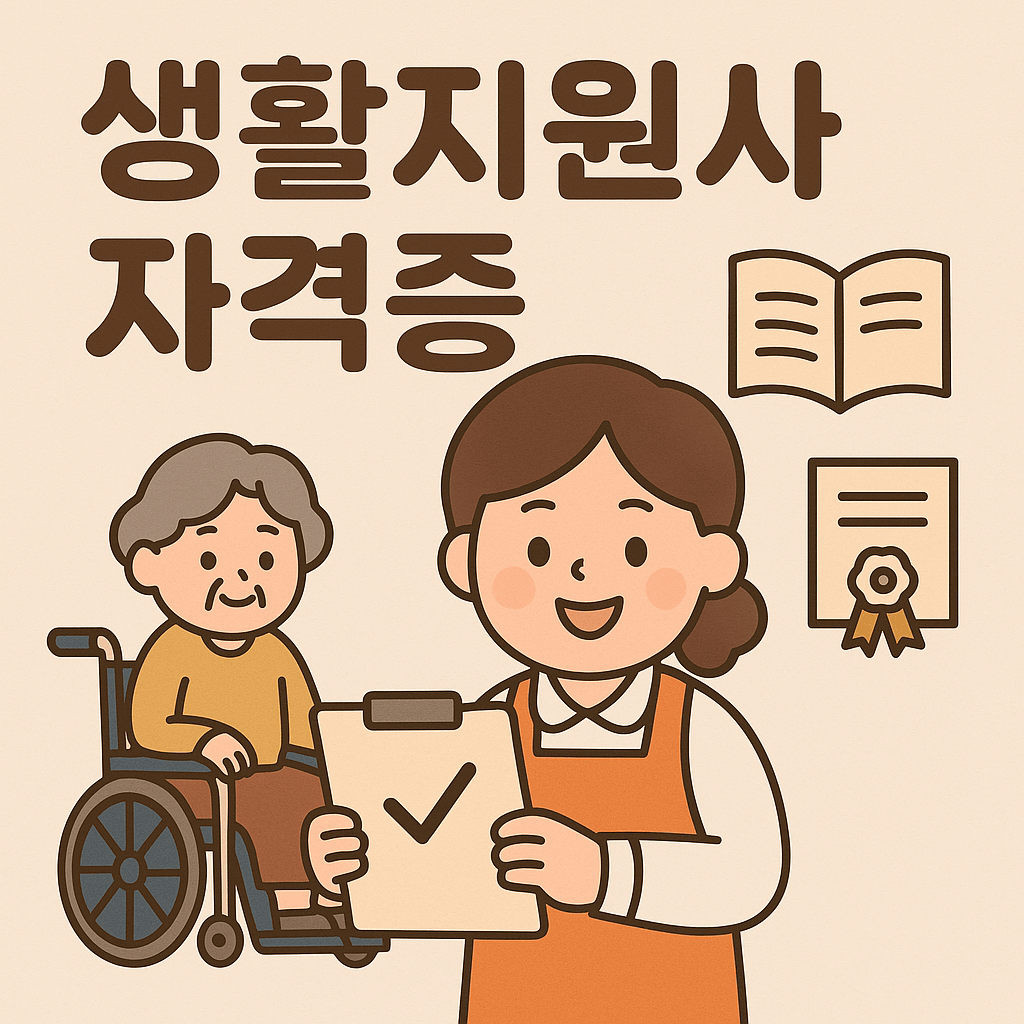 생활지원사자격증