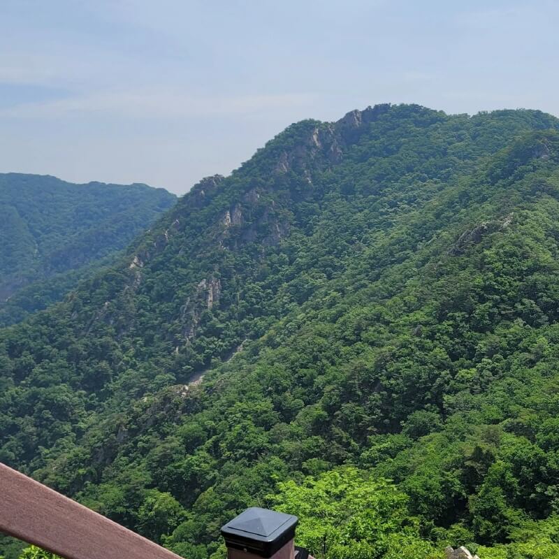 소요산 능선