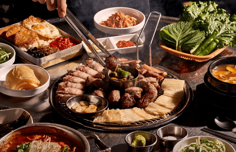 오류동 맛집 "제주오목돈" 음식