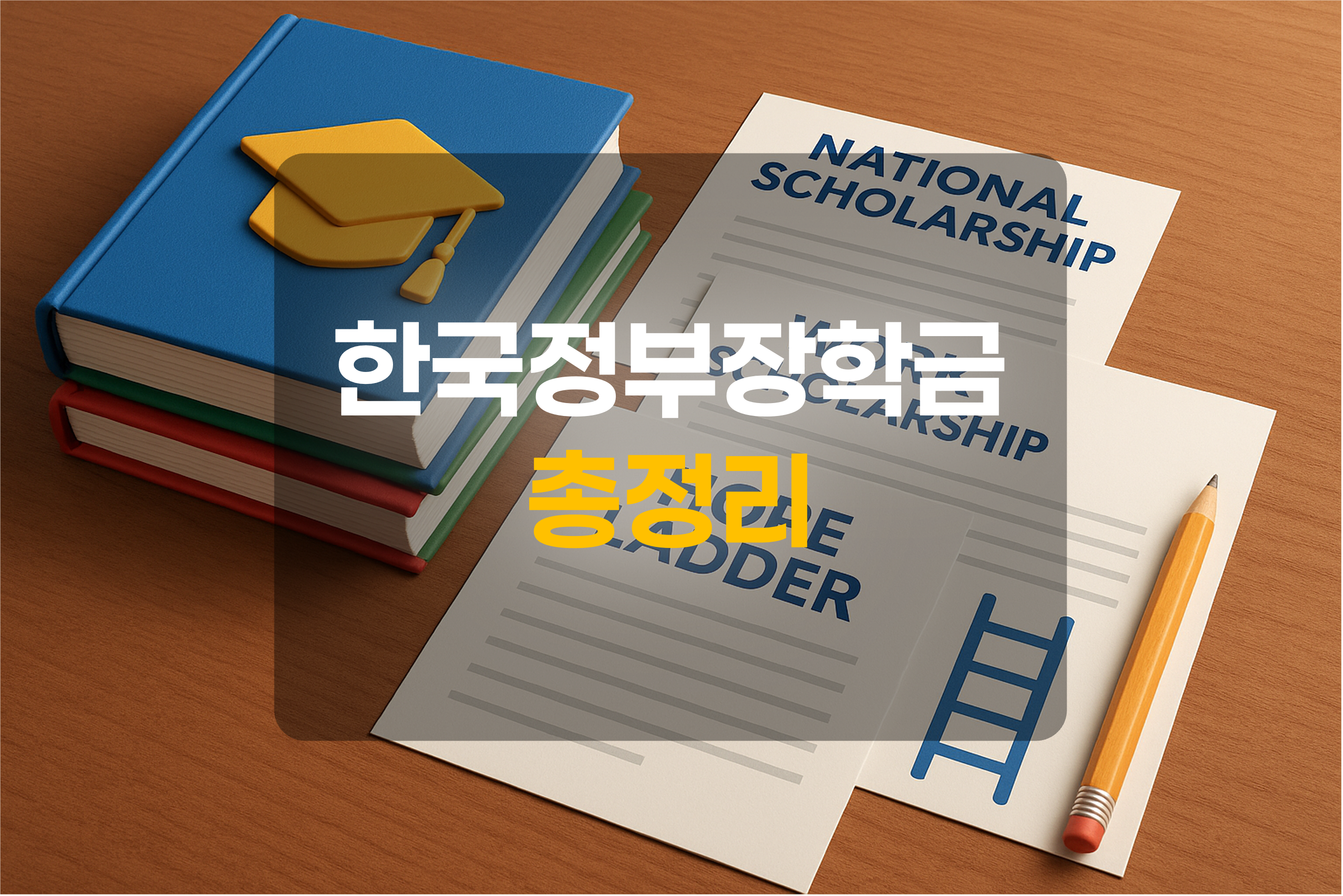 정부장학금을 표현한 그림