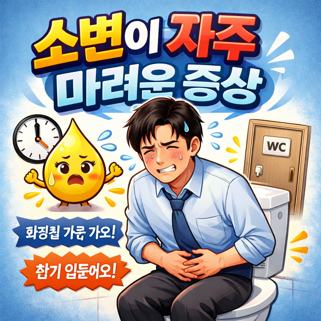 소변이 자주 마려운 증상