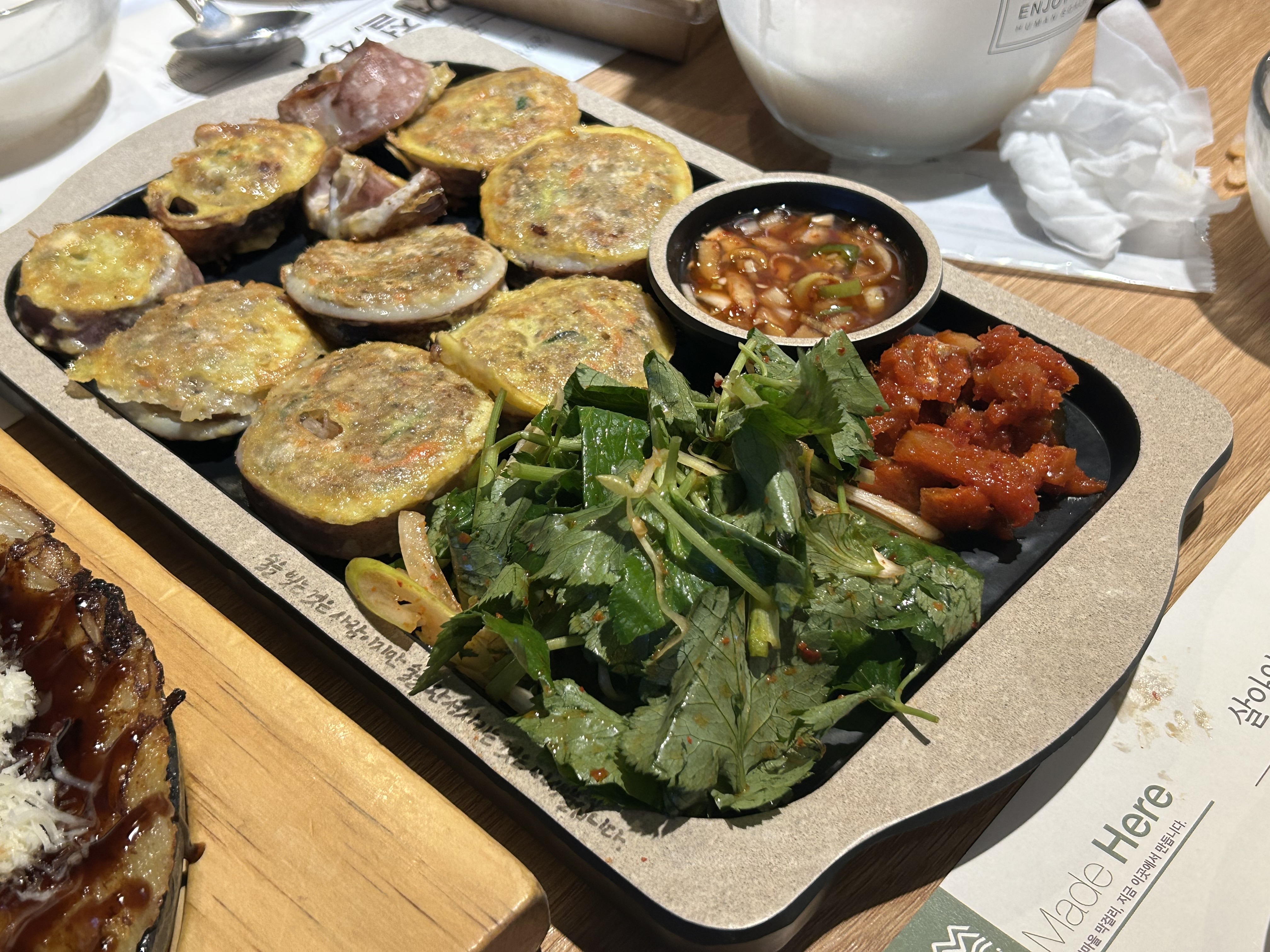 느린마을양조장 오징어순대