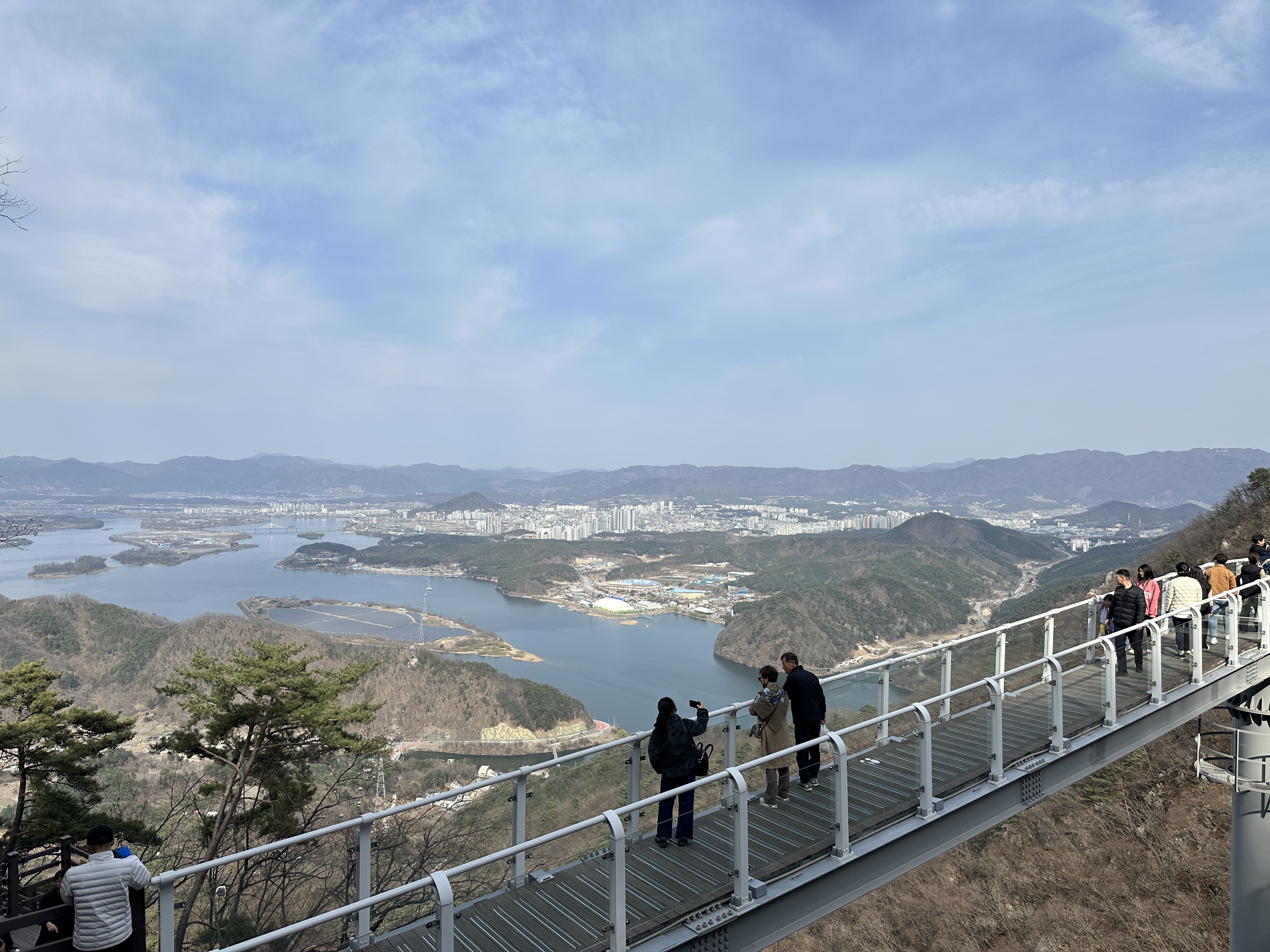 삼악산 스카이워크 전망대