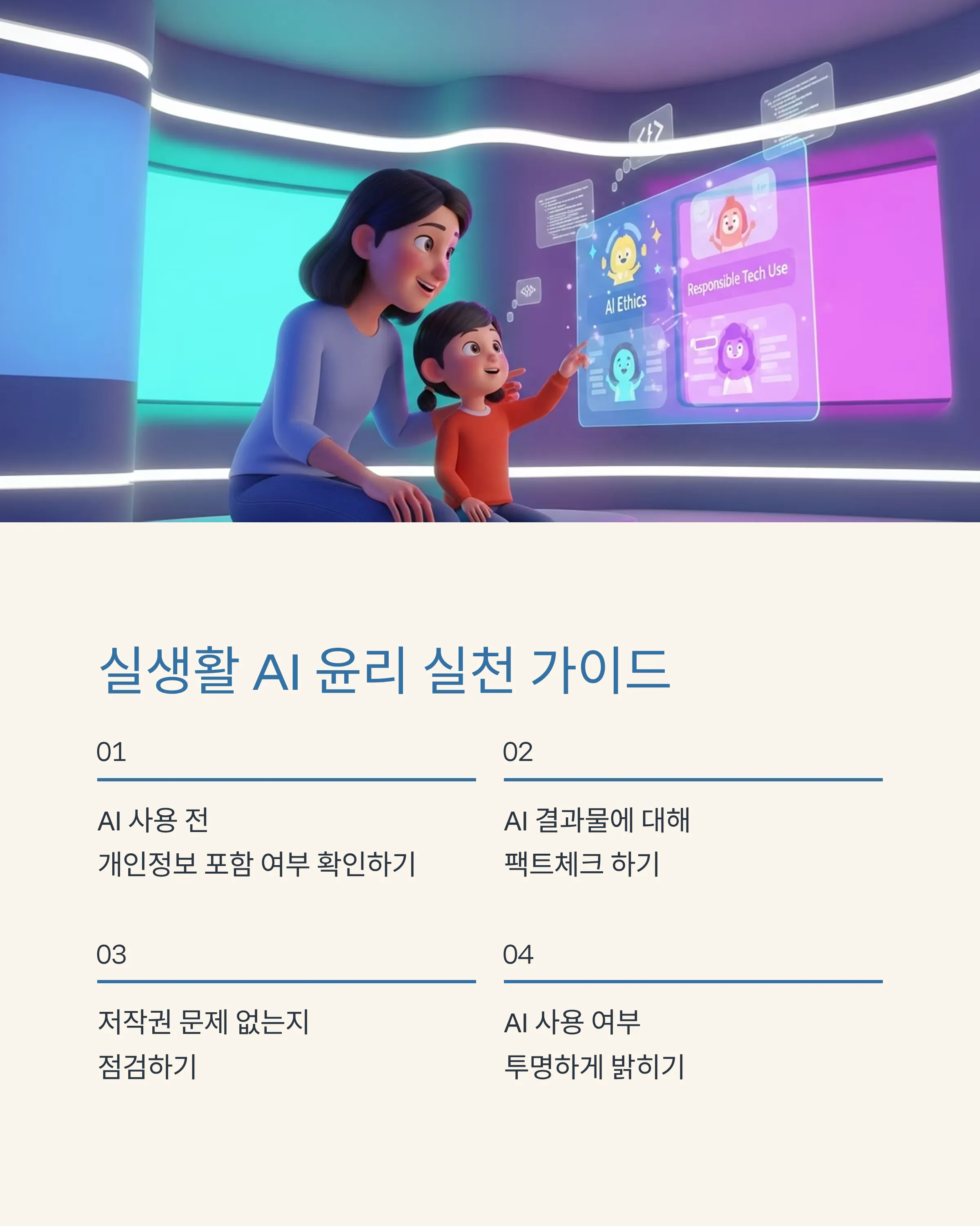 AI 윤리와 올바른 사용법