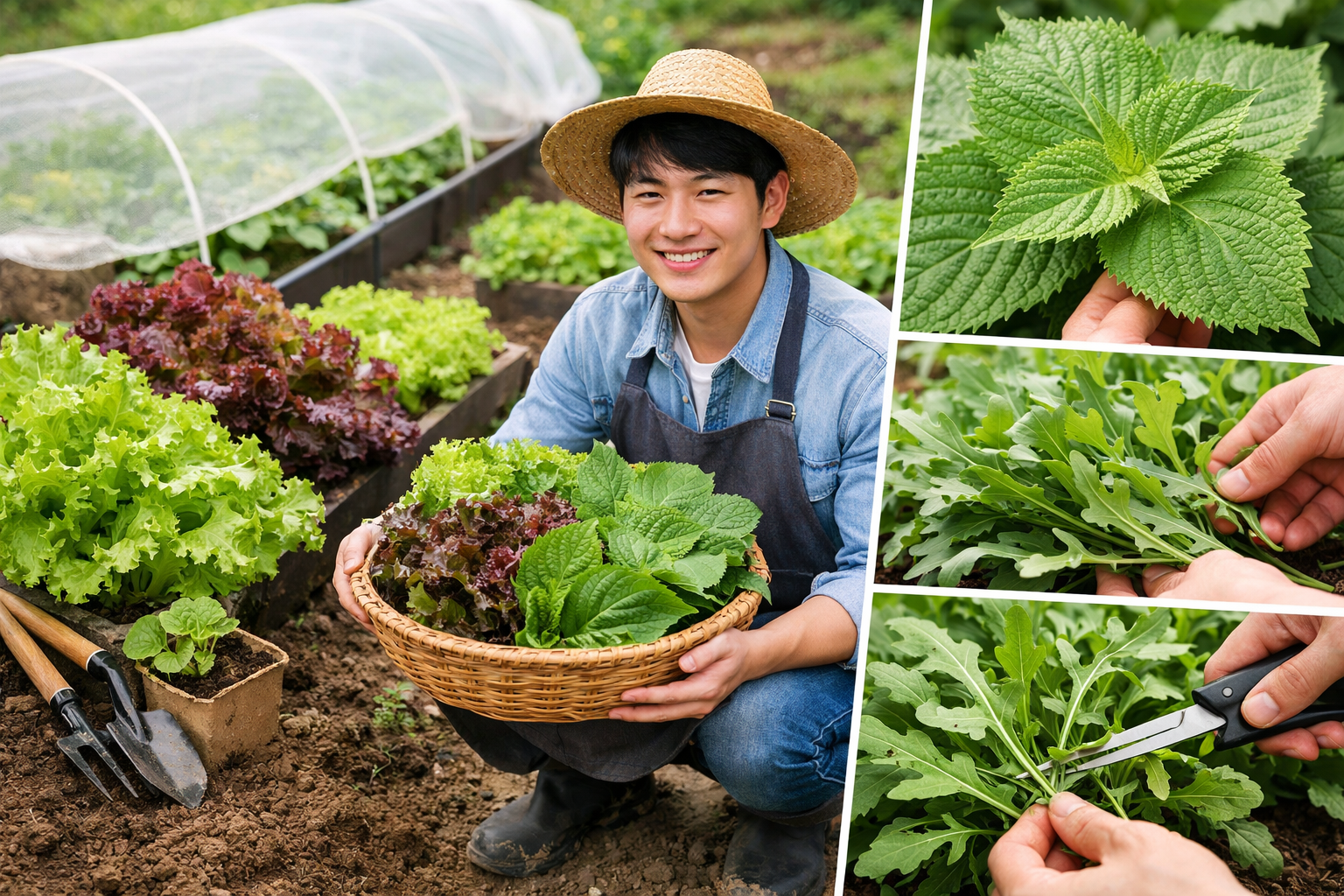 쌈채소 키우는 방법