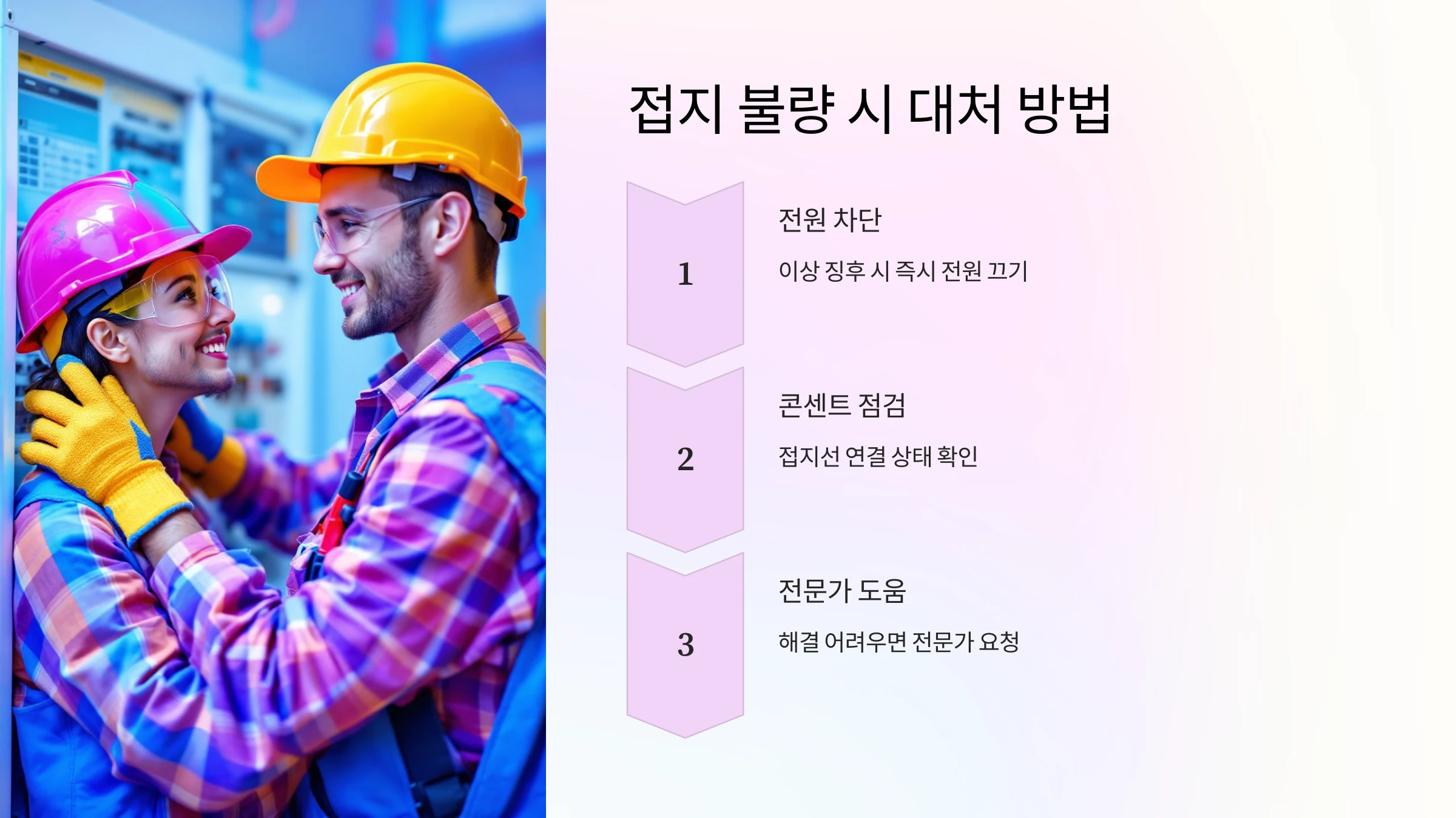 접지 불량 점검 방법