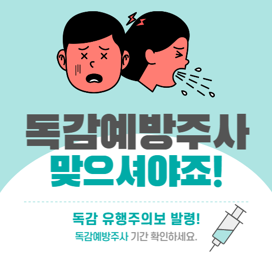 독감예방주사접종기간