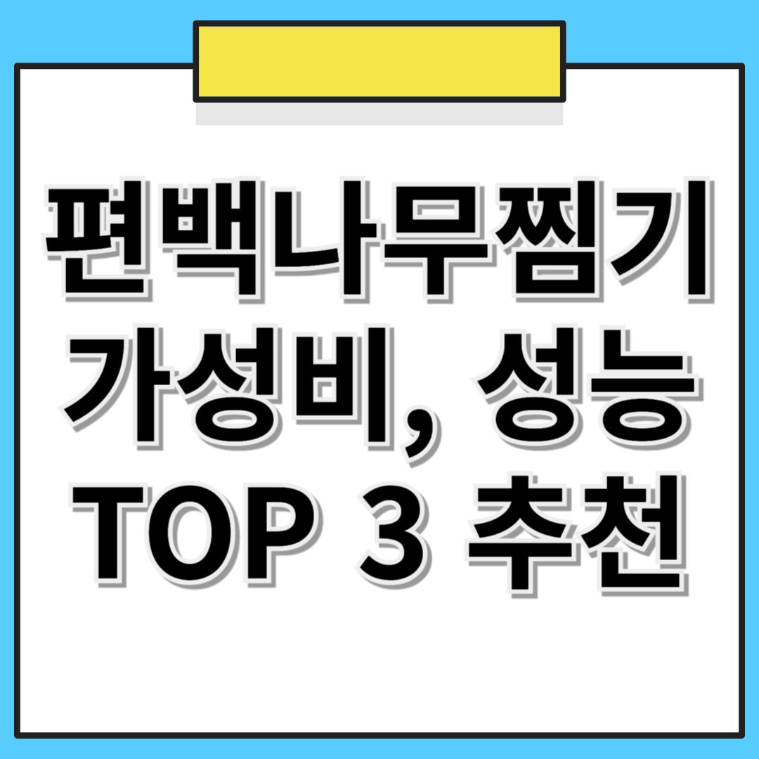 편백나무찜기 추천! 가성비, 성능 비교 TOP 3 🌿✨