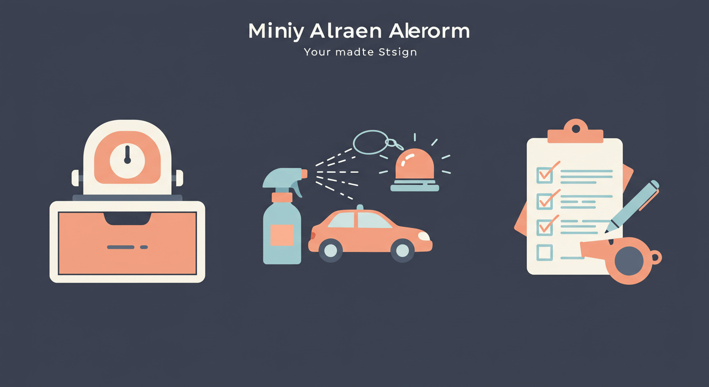 3. 사무실·주차장 등 직장 내외부에서의 방어 아이템