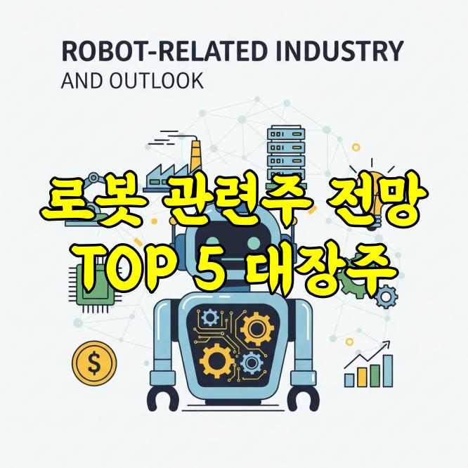 국내 로봇 관련주 전망 및 TOP 5 대장주 완벽 분석 (2026년 업데이트)