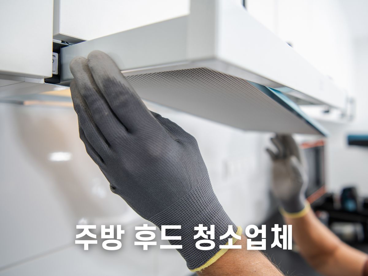 주방 후드 청소업체 고르는 법