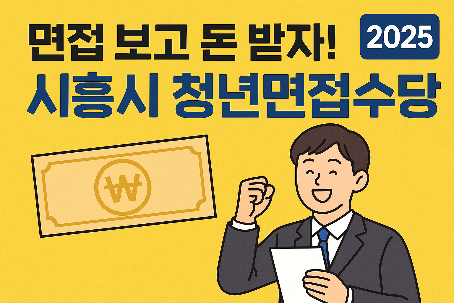 시흥시 청년면접수당 신청방법 총정리 (2025 최신)