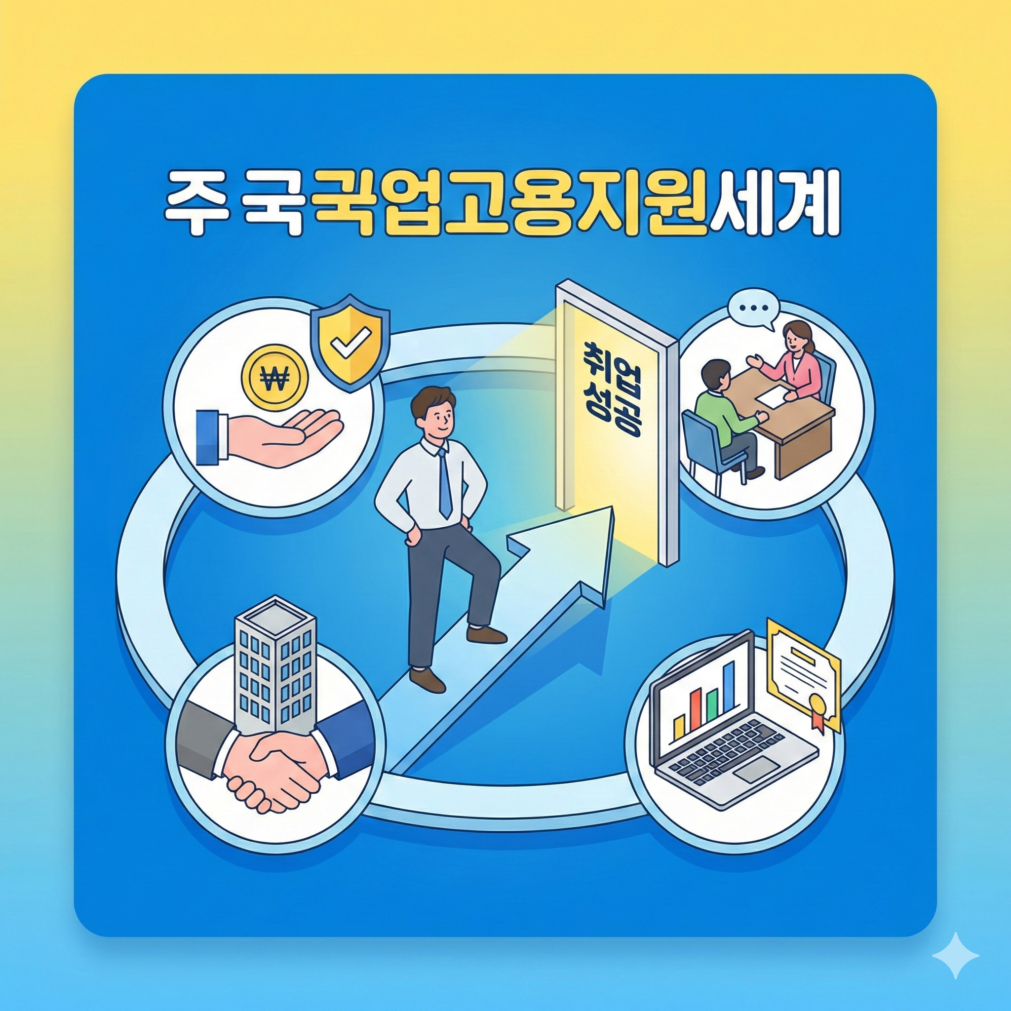 국민 취업지원제도 신청 방법 및 수당 총정리: 1유형 2유형 완벽 가이드