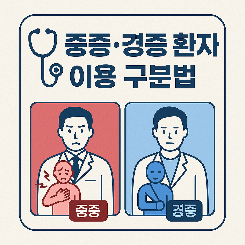 응급실 의료비 지원과 건강보험 적용 기준 안내
