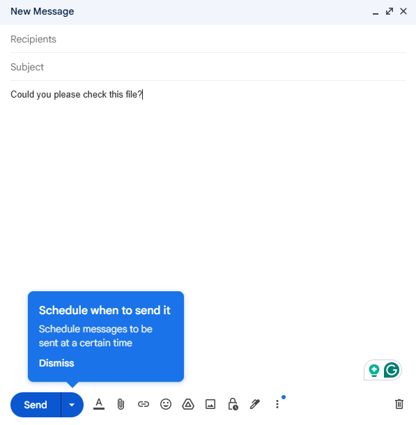 Grammarly로 이메일 문법 완벽 점검하기