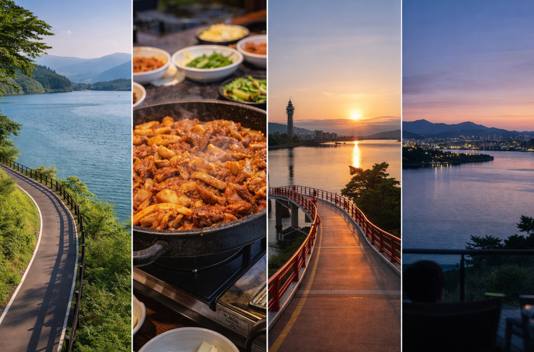 춘천의 하루 여행