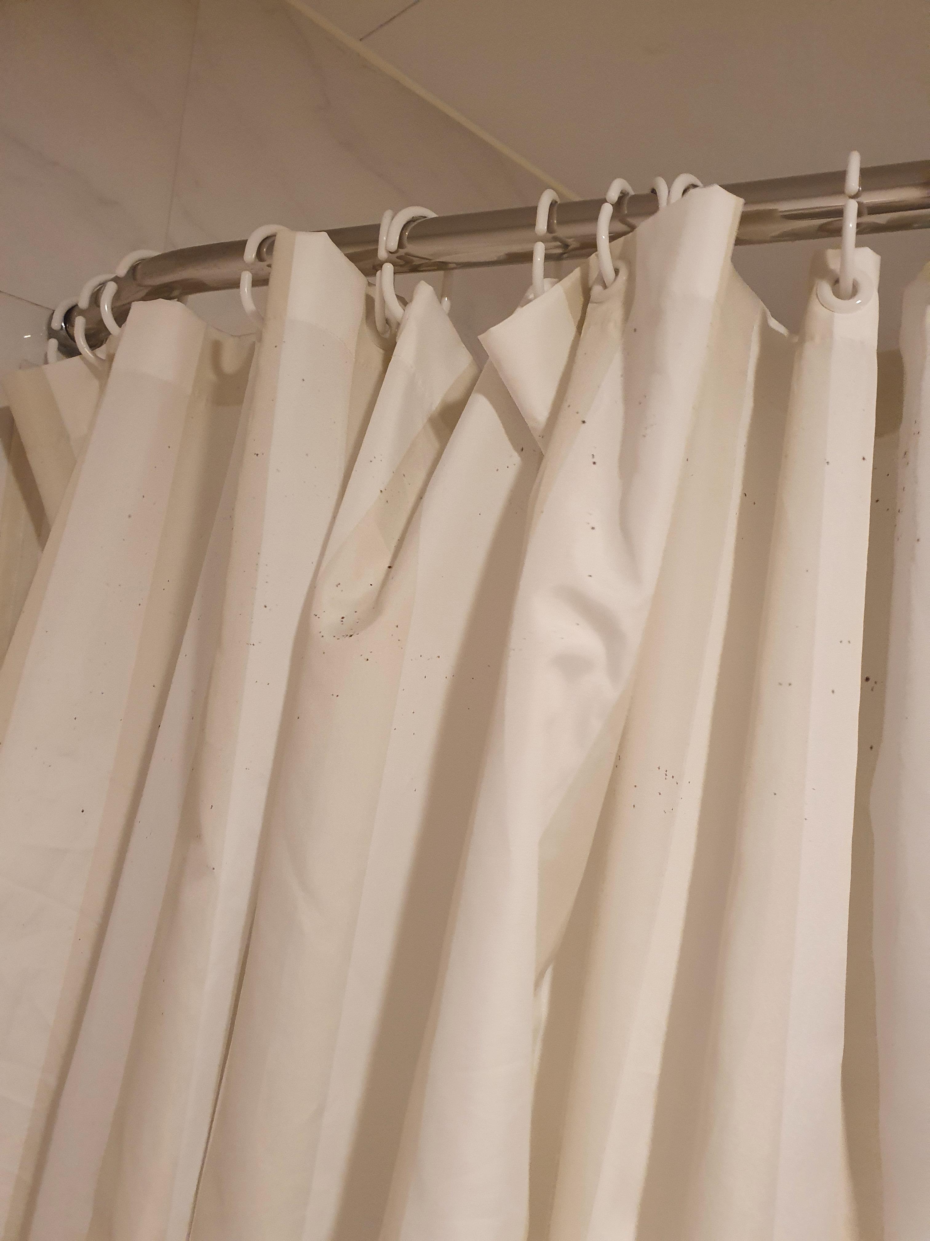 델피노 소노캄c 패밀리룸 욕실 커튼 곰팡이! 이거 뭐니!