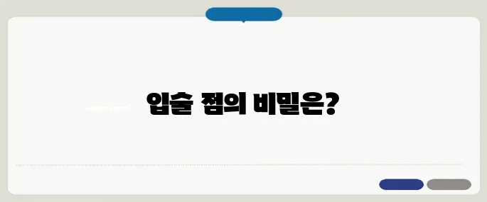 왼쪽 입술 점 의미 알아보기