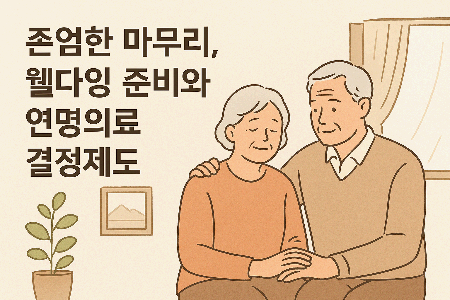 노년의 품격 11 - 존엄한 마무리, 웰다잉 준비와 연명의료 결정제도