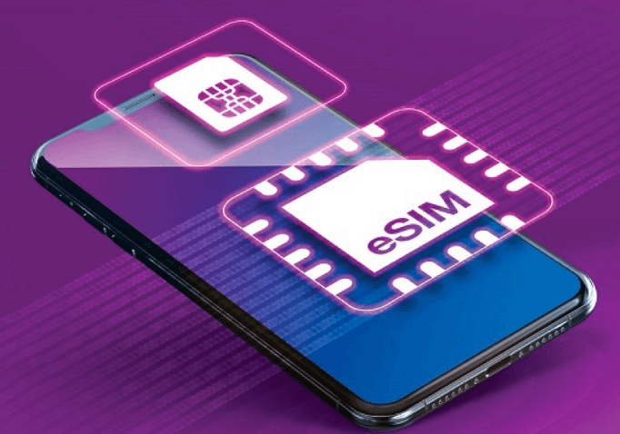 ESIM 기기의 내장형 이미지 설명