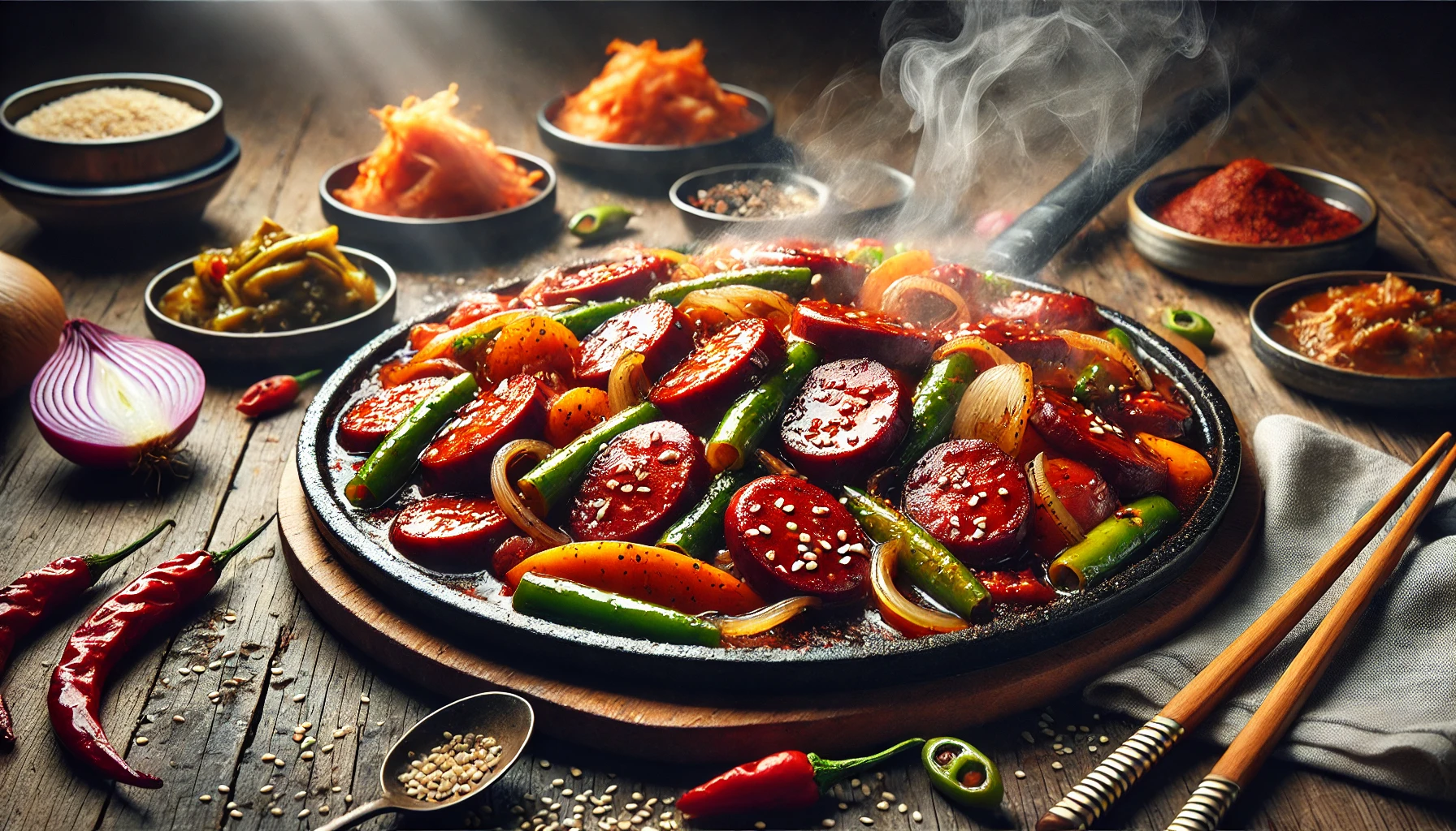 순대볶음