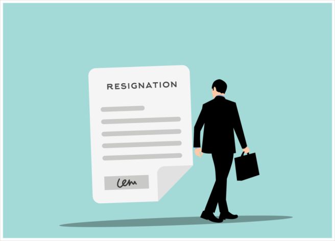 퇴사 통보기간 법적