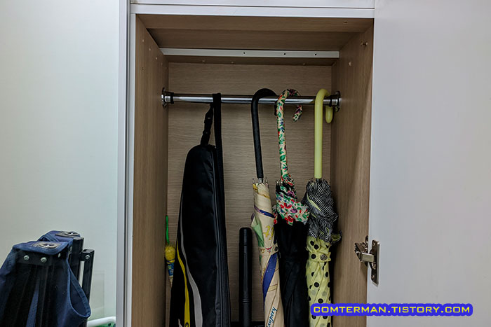 옷걸이 봉 DIY