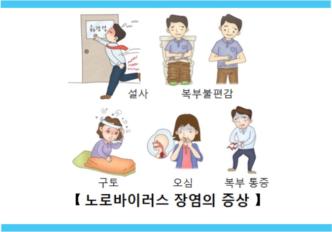 노로바이러스 증상 및 예방법 알아보기