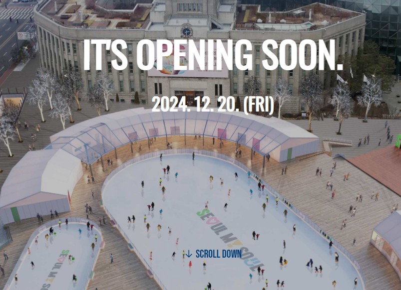 서울광장 스케이트장 메인 이미지