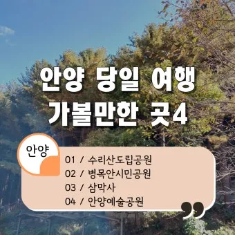 안양 가볼만한곳 추천 카페 맛집 절 최신_5