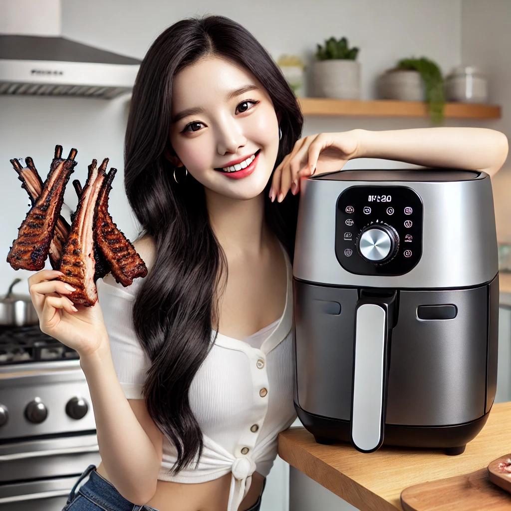 에어프라이어 등갈비 소금구이