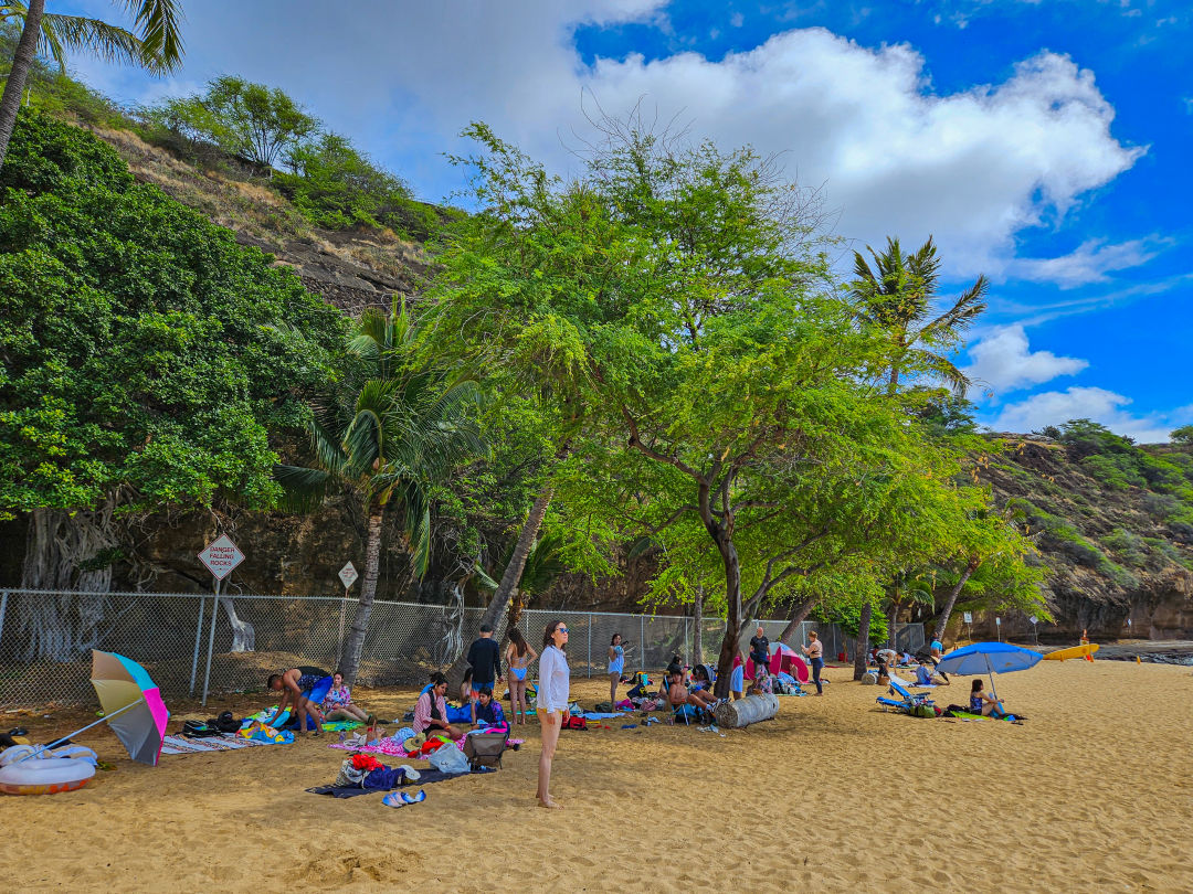 하나우마베이 해변