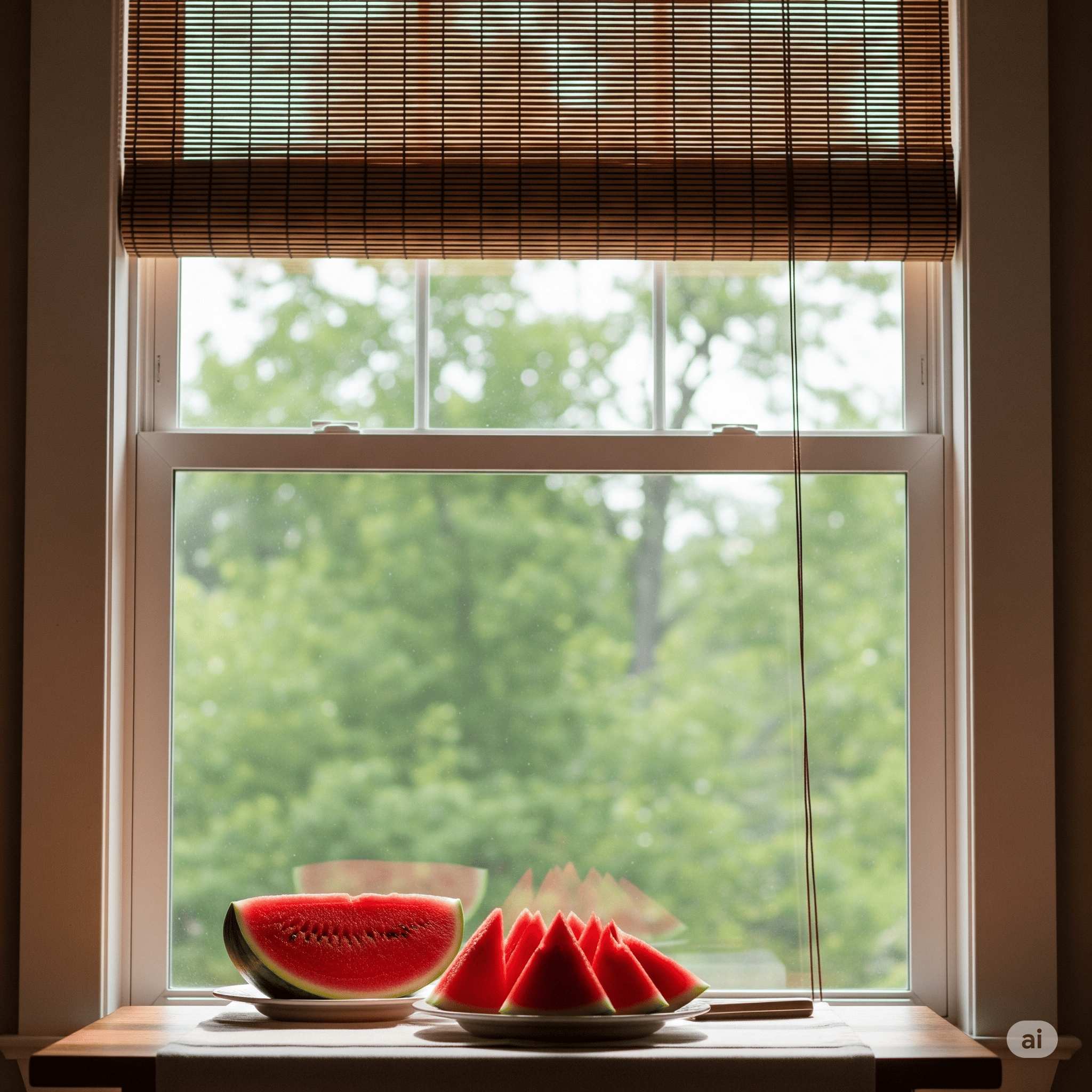 여름 인테리어, 대나무 발