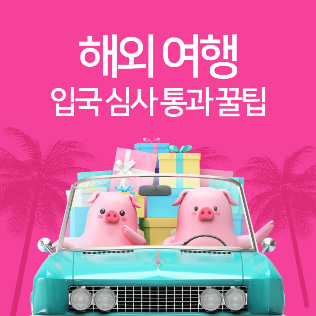 해외여행 입국 심사 두려움 없이 통과하는 꿀팁