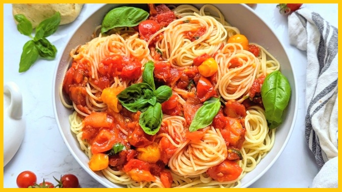 저염식 토마토 파스타