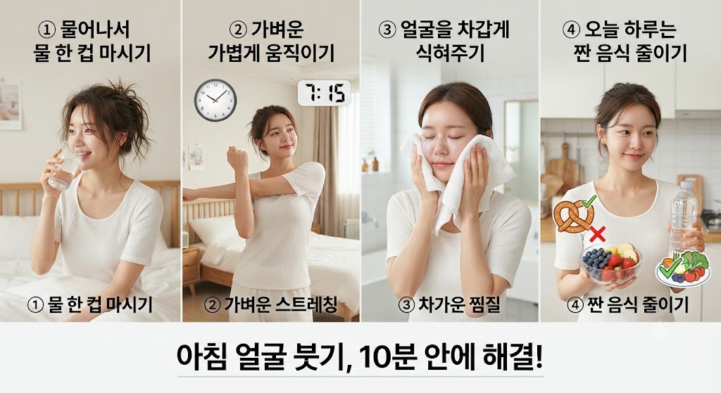 얼굴붓기빼는방법 아침얼굴붓기, 얼굴붓기, 얼굴붓기빨리빼는법, 얼굴이붓는이유, 얼굴부종, 아침붓기