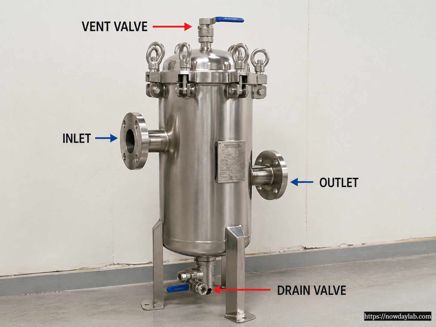 in/out 외에 필수적으로 필요한 vent/drain
