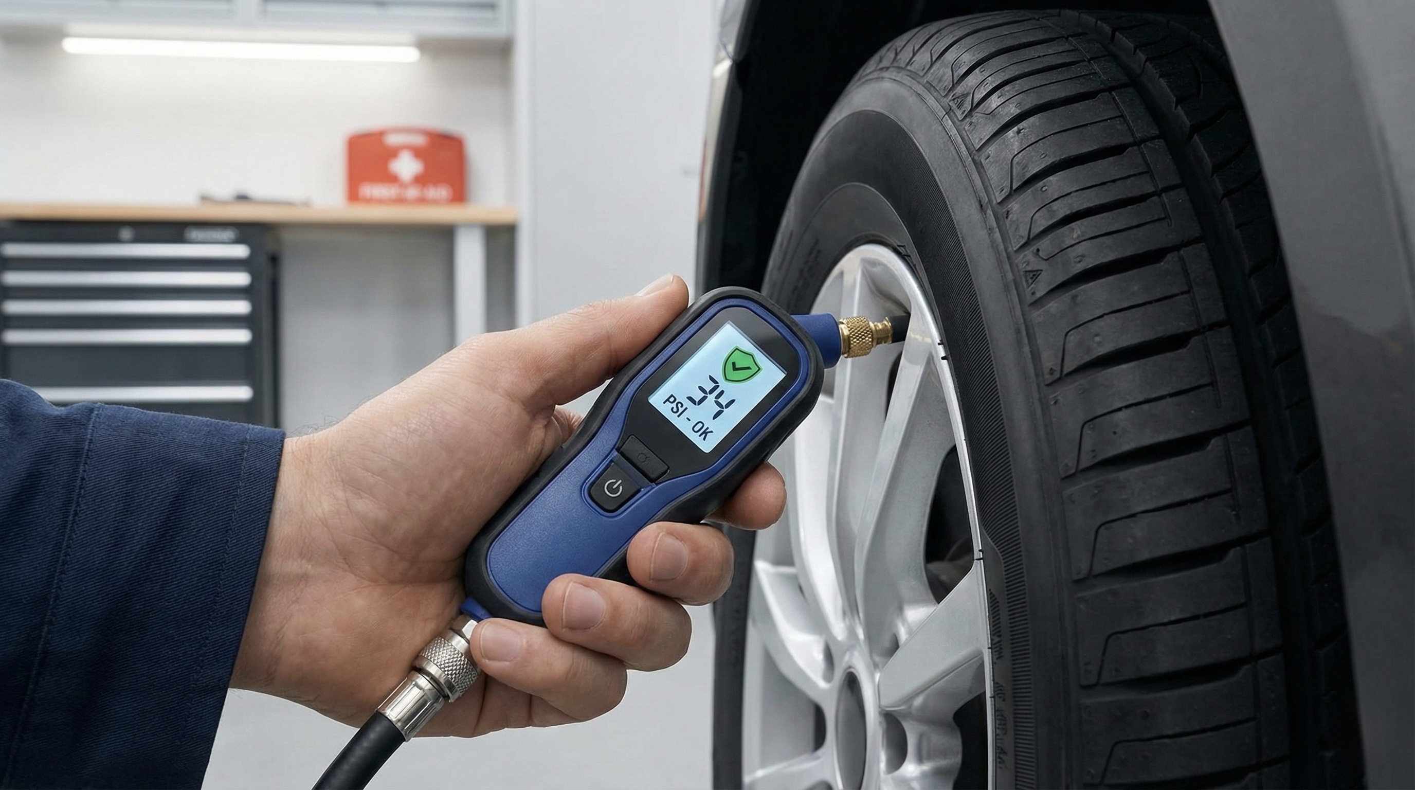 안전운전을 위해 계절별로 타이어 공기압 점검