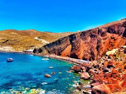 블랙 비치 & 레드 비치 – 화산섬의 자연미 사진들