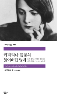 카타리나 블룸의 잃어버린 명예 책 표지