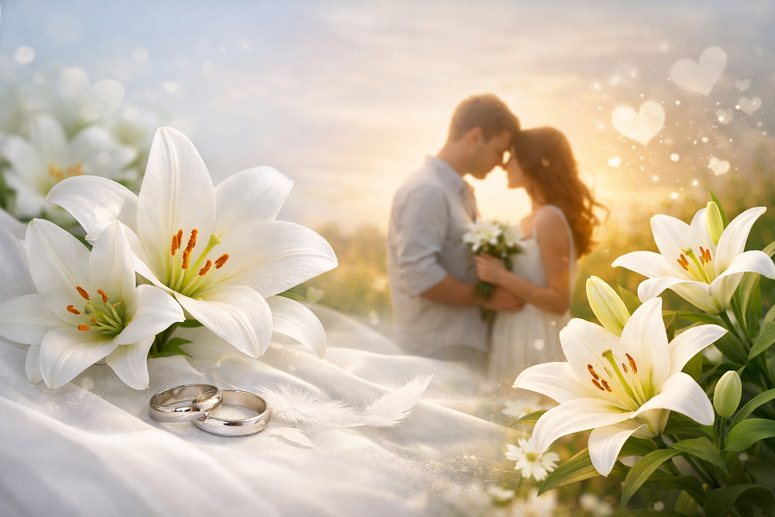 백합꽃의 의미 완벽 해석