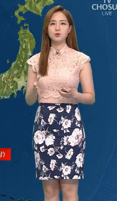 홍지화 기상캐스터 매혹적인 몸매사진