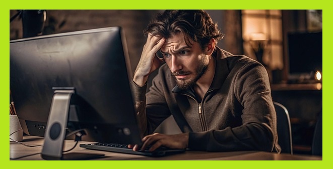 컴퓨터-오류로-괴로워하는-사람