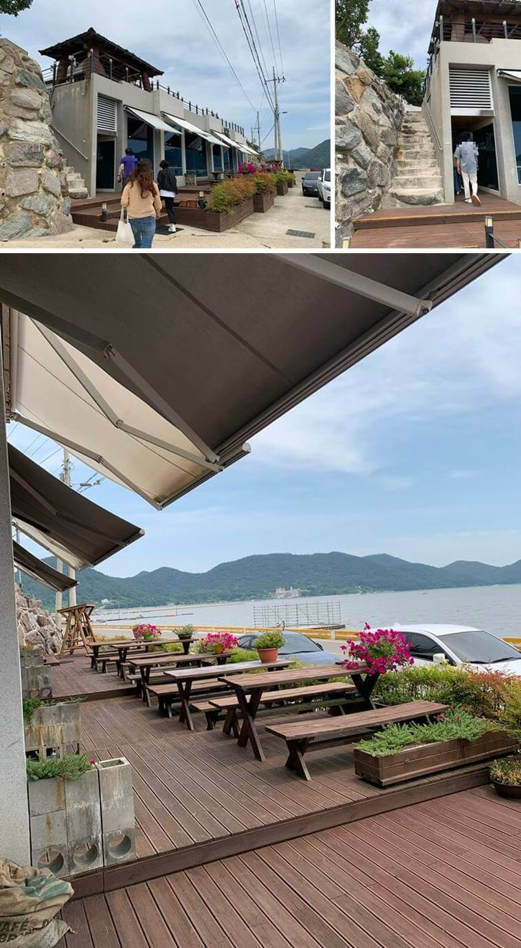 옥상올라가는 계단 및 1층 외부모습