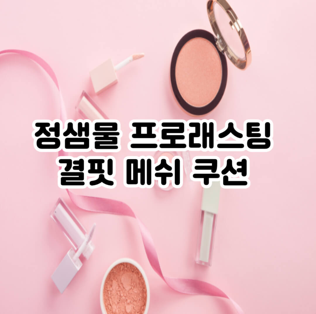 정생물 쿠션 썸네일