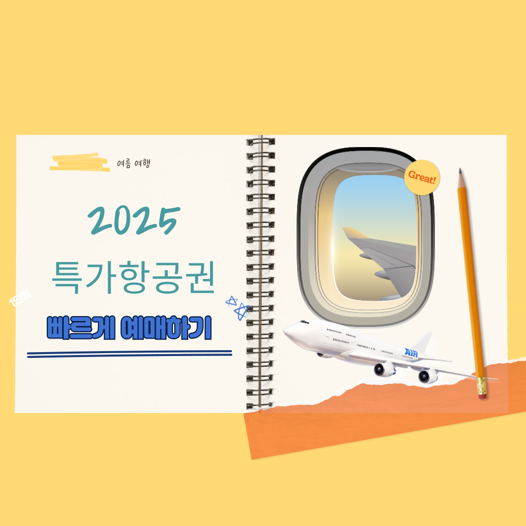 특가항공권 관련 포스터
