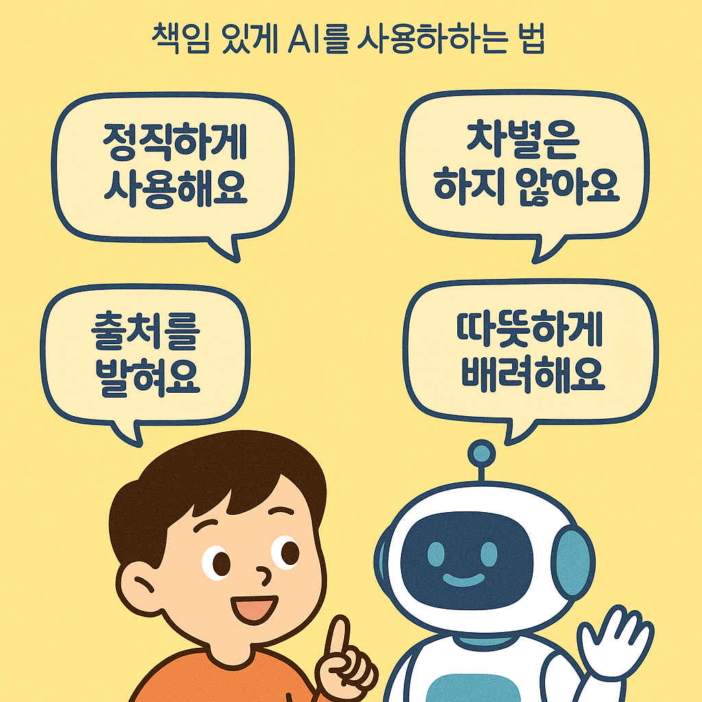 책임 있게 AI를 사용하는 법