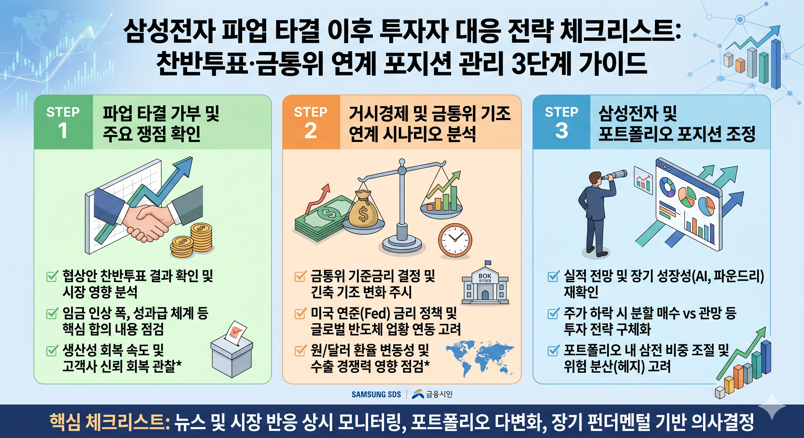찬반투표·금통위 연계 포지션 관리 3단계 가이드