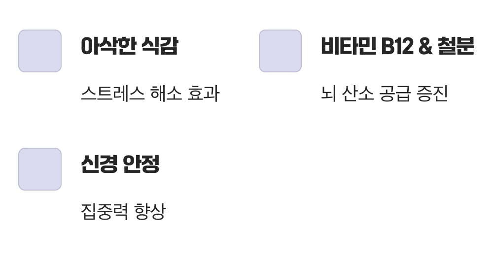 3. 스트레스를 잠재우는 마음의 안정제